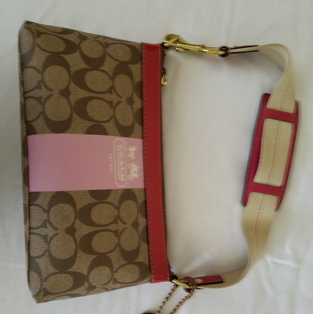 Coach Signature Heritage Demibag